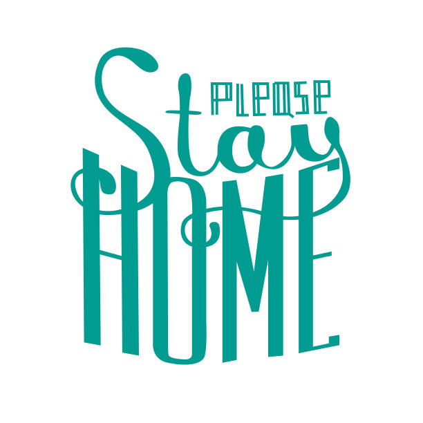 字体请呆在家里。英语字母图片下载