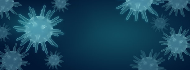 新型冠状病毒(2019-nCoV)，新型冠状病毒19-NCP。逼真的3 d演示图片下载