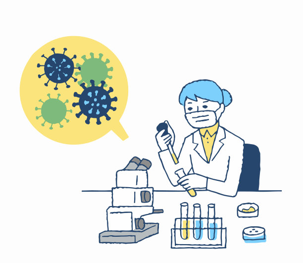 女科学家做实验图片下载