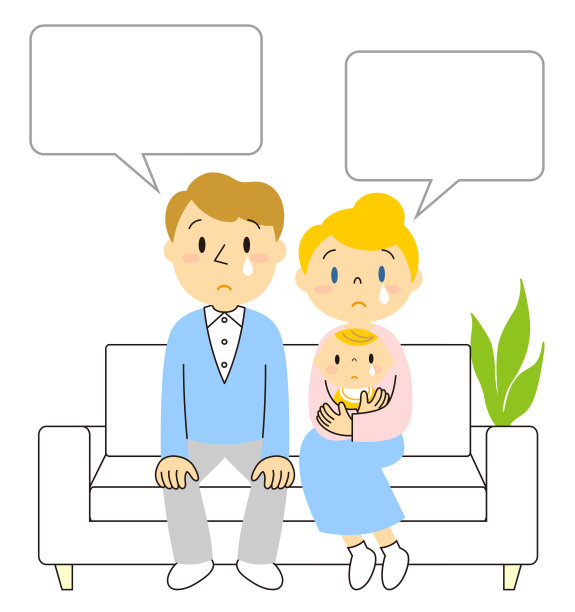 三家人在沙发上哭插图三家人在沙发上哭的插图图片下载