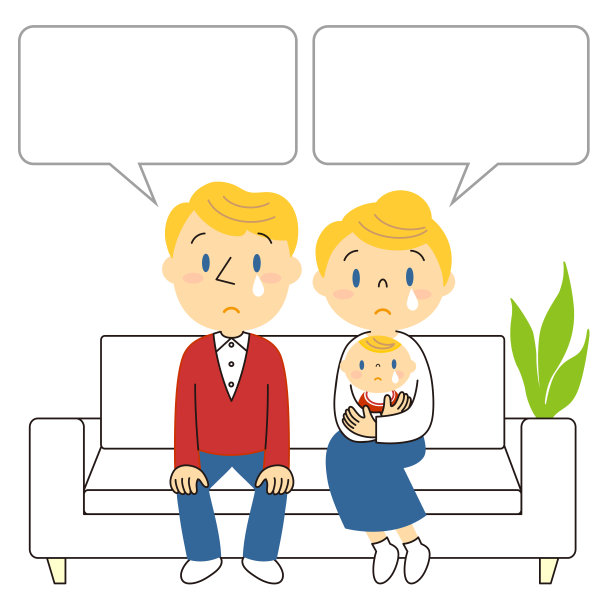 三家人在沙发上哭插图三家人在沙发上哭的插图图片下载