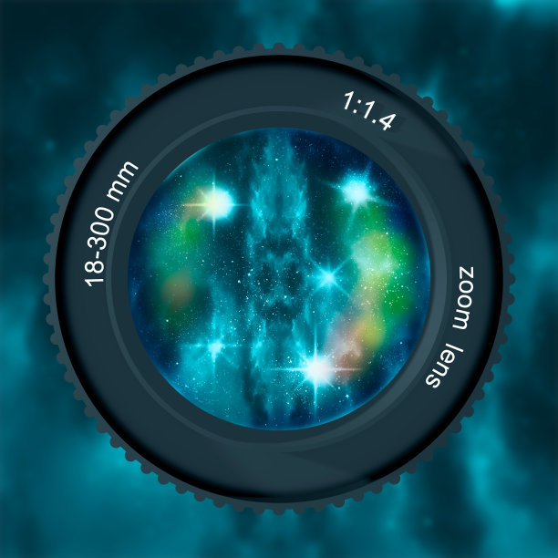 抽象的星系插图图片下载