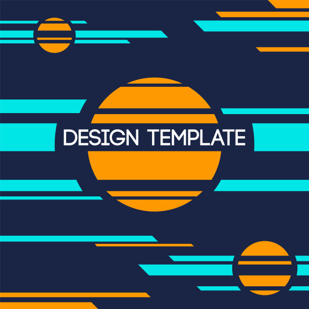 抽象背景条纹圆，水平条纹。抽象的几何组成。图片下载