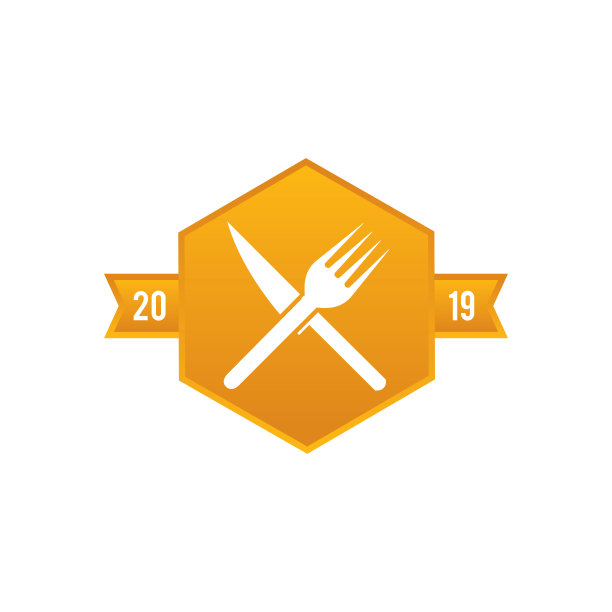 食物图标和符号矢量插图图片下载