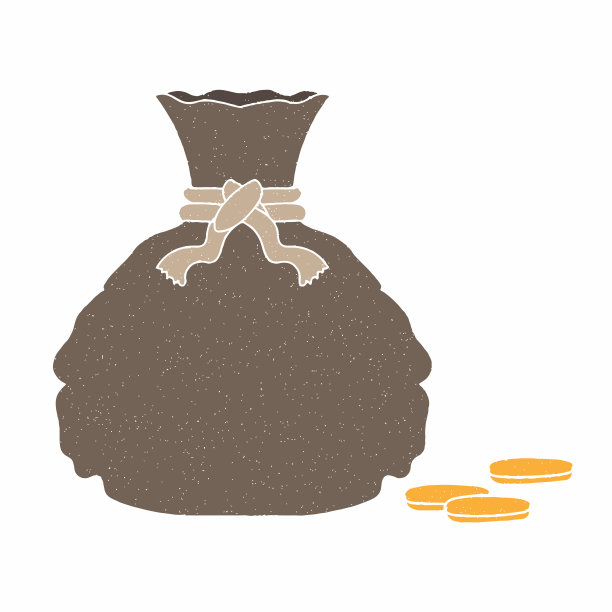 钱矢量手绘设计图片下载