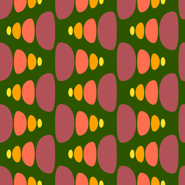 中世纪几何复古设计。永恒的无缝模式。图片下载