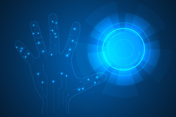 网络安全与网络安全来自网络攻击技术的抽象。图片下载