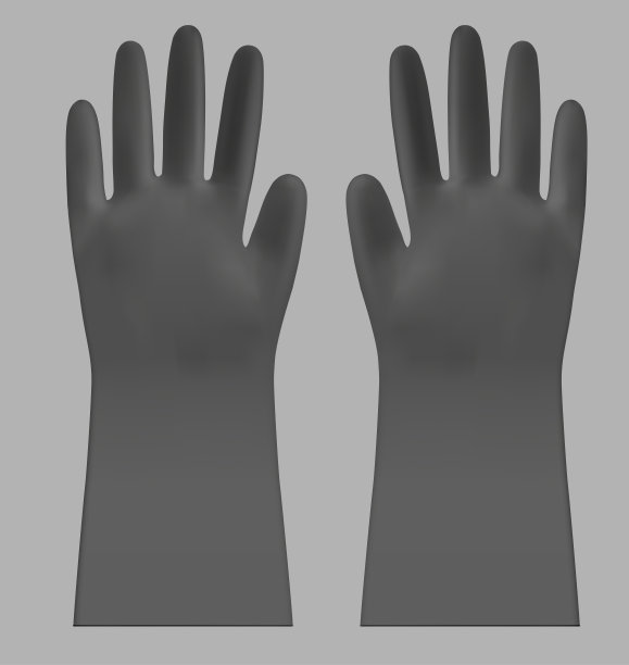 一次性载体塑料或丁腈手套图片下载