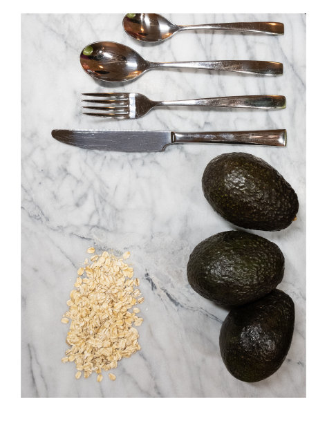 鳄梨和燕麦图片下载