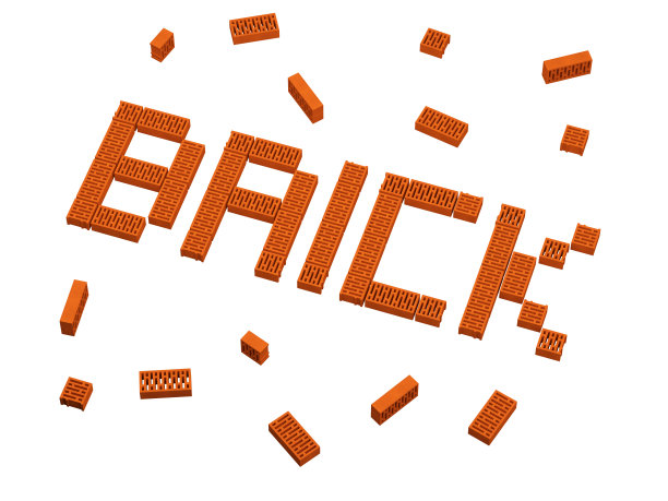 砖造的文字图片下载