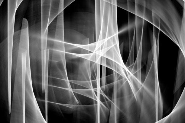 白色荧光灯管的抽象图案图片下载