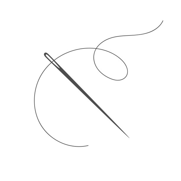 针和线的轮廓图标矢量图形图片下载