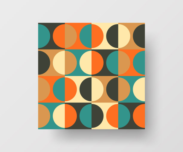 令人惊叹的商业广告矢量壁画艺术广场横幅模拟。现代企业抽象几何插画设计布局背景。公司标识四角纹理宣传册模板。图片下载