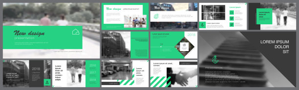 15保险幻灯片模板集图片下载