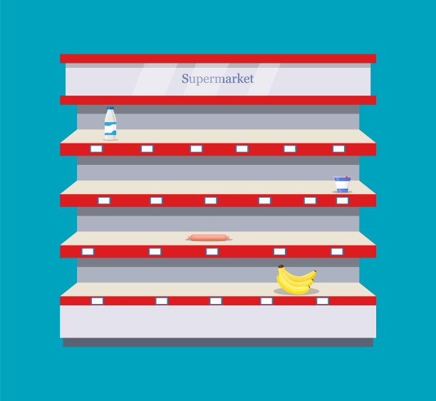 超市内部货架图片下载