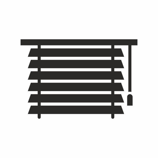 百叶窗图标。图片下载