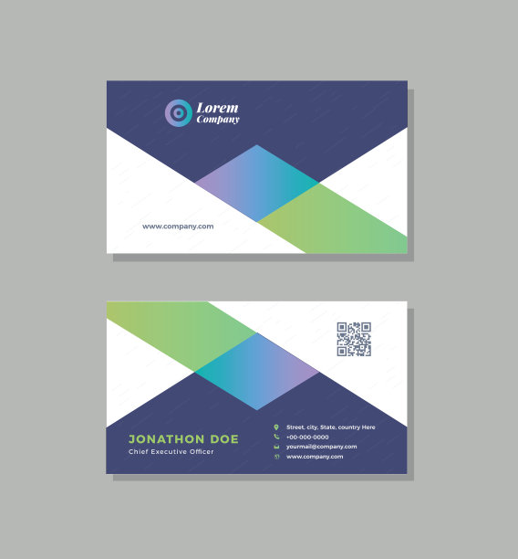 公司专业名片设计|访问卡|个人联系卡设计图片下载