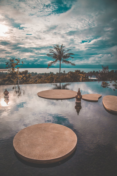 泰国苏梅岛的海滩景色图片下载