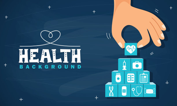 用图标手工排列木块堆叠图片下载