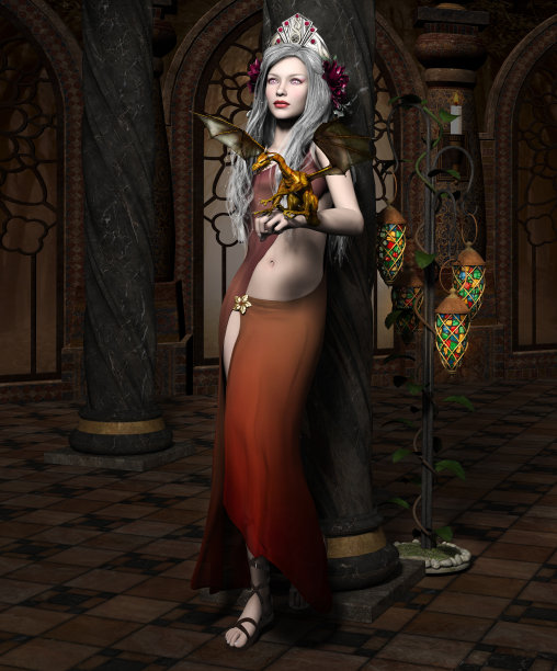 美丽的精灵公主图片下载