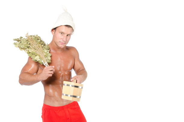 健康的生活方式和桑拿。图片下载