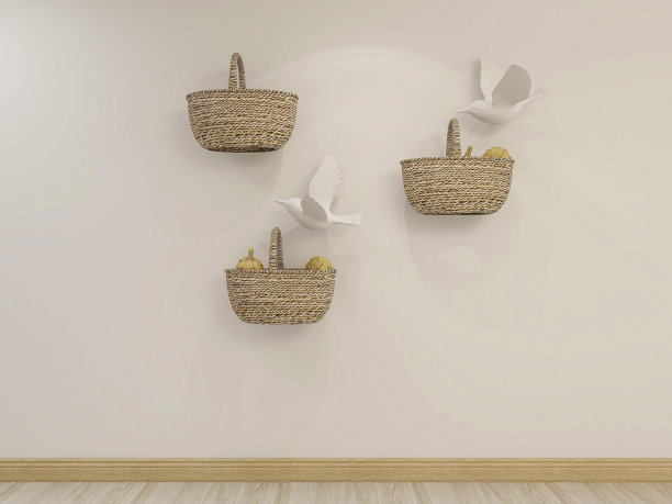 3D渲染，温馨用餐区设计，五斗柜，酒柜，洗衣机图片下载