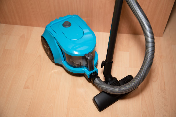 蓝色无尘袋真空吸尘器图片下载