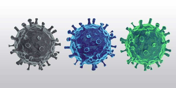 冠状病毒或冠状病毒的概念。covid-19 3 d图片下载