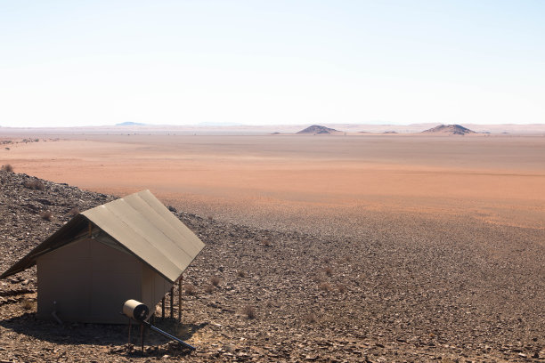 非洲纳米比亚Helmeringhausen的Tiras山的帐篷图片下载