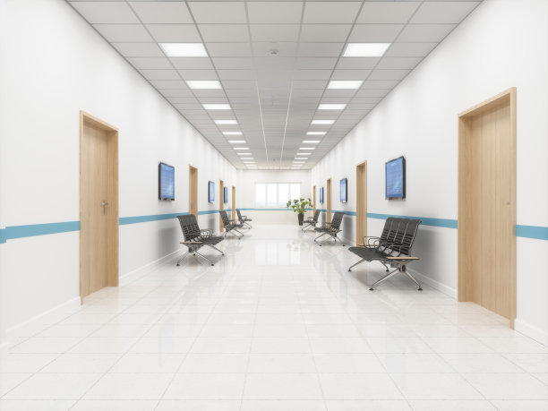 空的医院走廊图片下载