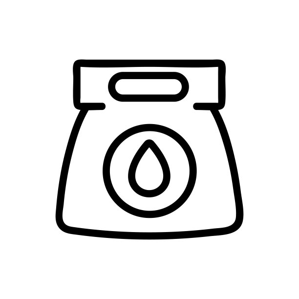 洗衣粉图标矢量大纲插图图片下载