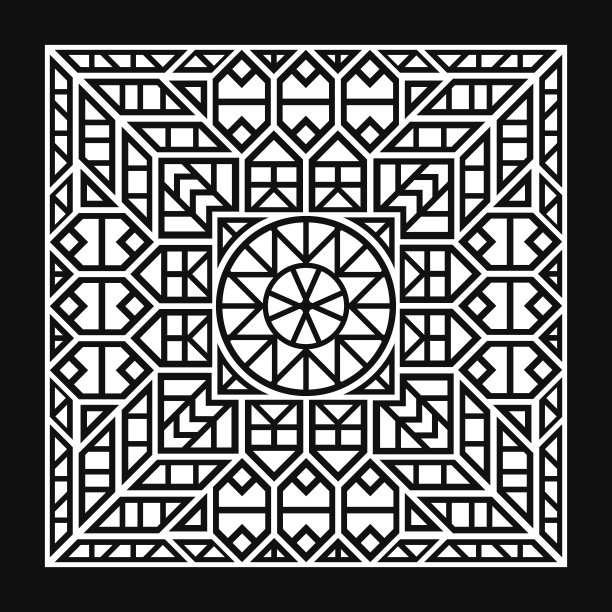 围巾模式图片下载