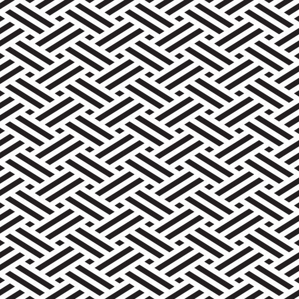 无缝编织图案几何背景墙纸图片下载