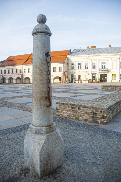 波兰凯尔采的鞭刑柱图片下载