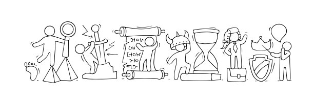 地理课与学习小人物图片下载