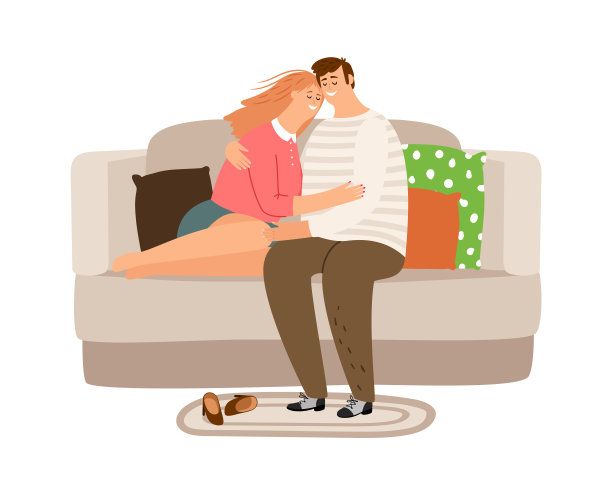 疲惫的快乐夫妇图片下载