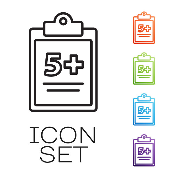 数学函数正弦图标孤立在白色背景上。设置图标丰富多彩。矢量图图片下载