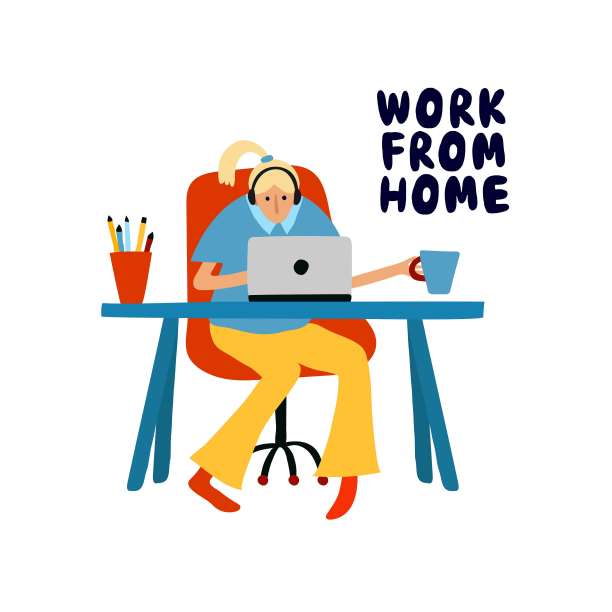 居家办公素材图片