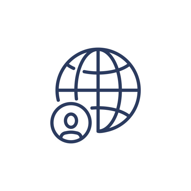 互联网通信细线图标图片下载