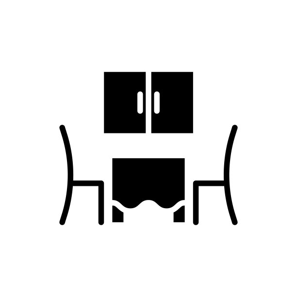 餐厅矢量固体图标图片下载