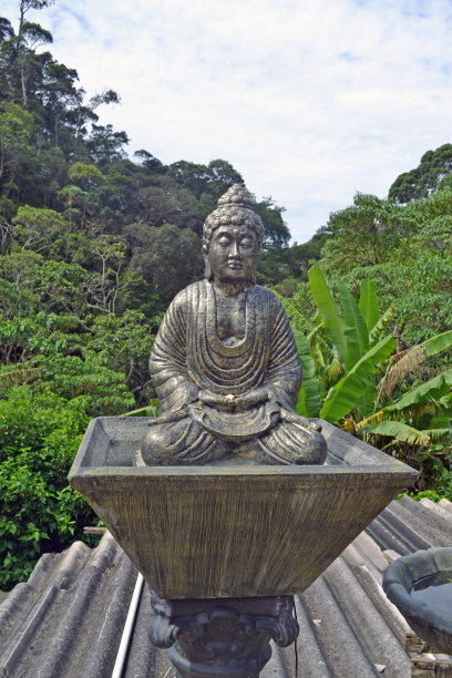 禅坐佛像图片下载