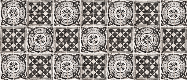 复古瓷砖的背景图片下载