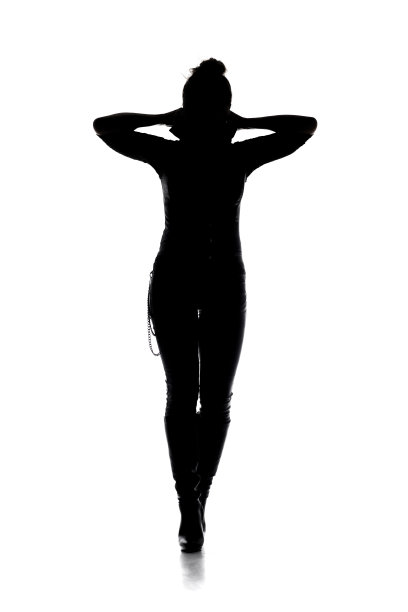 女性剪影图片下载