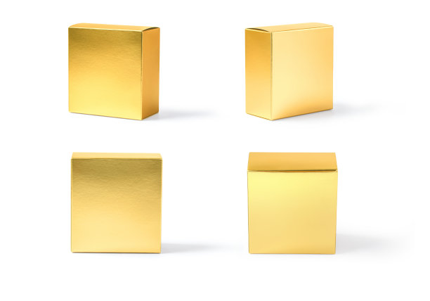 金色的纸箱图片下载