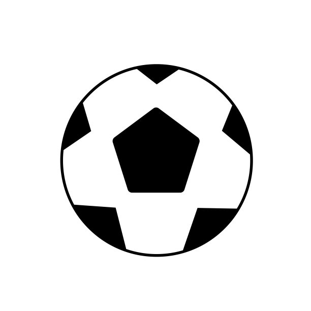足球图标矢量设计模板图片下载