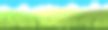 草田蓝天矢量。背景。绿色的山。草甸景观。草本植物剪影。郁郁葱葱的白云。地平线。春天夏天。图片下载