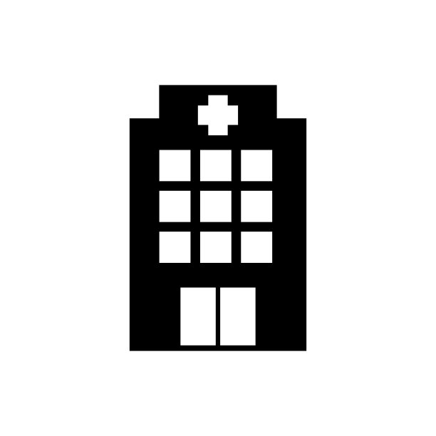 医院图标时尚图片下载