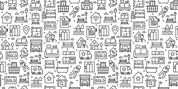 房地产无缝模式图片下载
