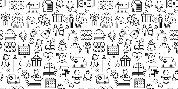 员工福利无缝模式图片下载