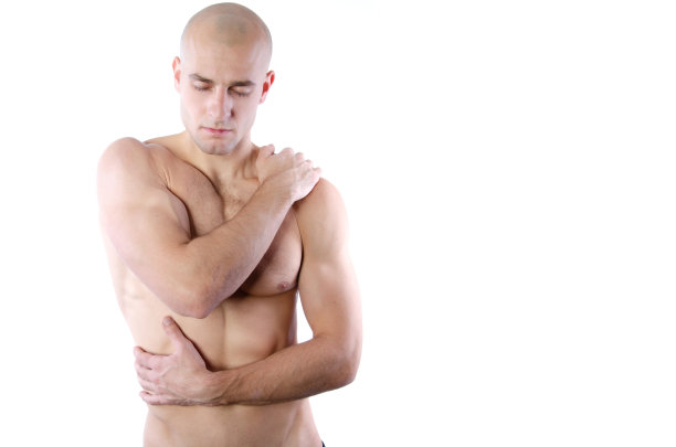 英俊的性感男人。图片下载